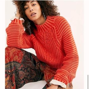 Free People Chunky Sweetheart Sweater XS